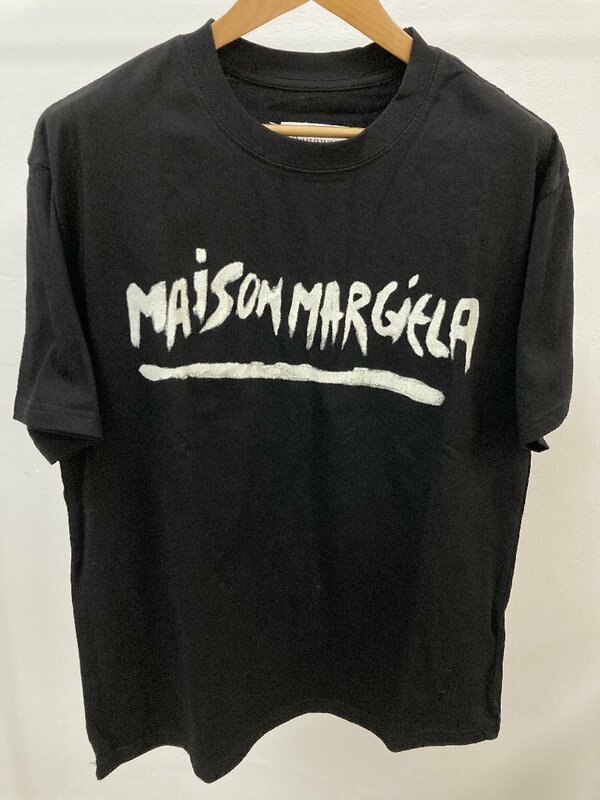 Maison Margiela メゾン マルジェラ Ink Drawing ロゴ T-shirt 半袖 Tシャツ サイズ46 中古 TN 6