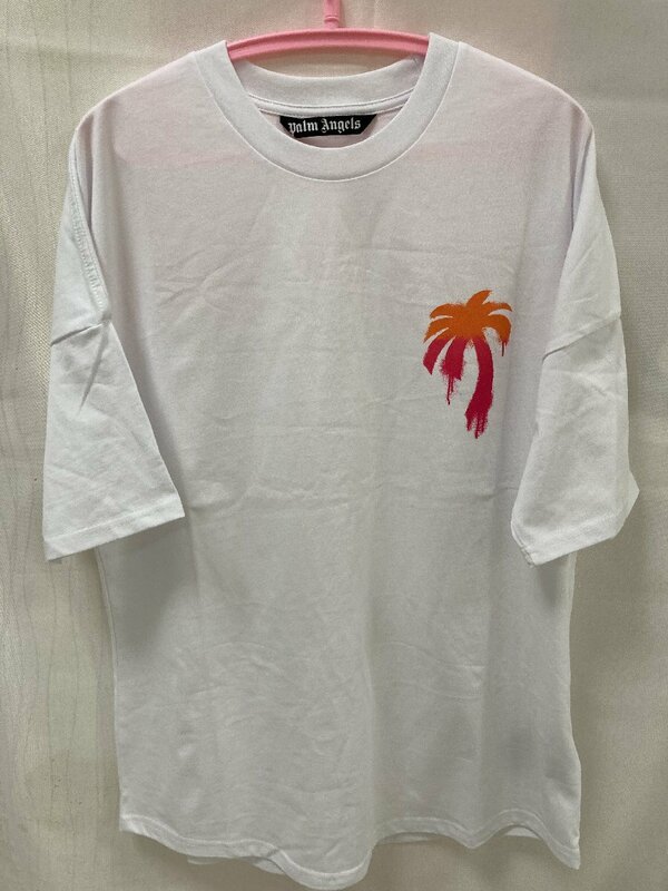 Palm Angels Script Logo Tee T-shirt 半袖 Tシャツ ホワイト M 中古 TN 6