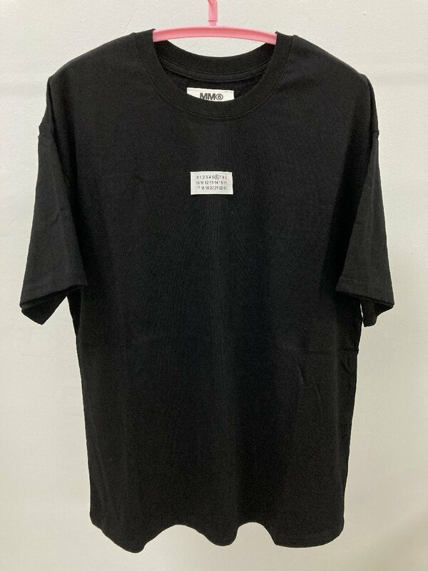 Maison Margiela メゾン マルジェラ カレンダータグ MM6 T-shirt 半袖 Tシャツ ブラック M 中古 TN 3