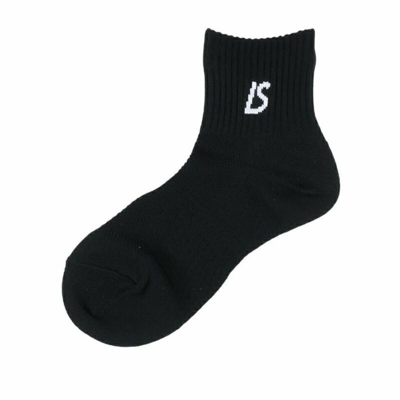 【22-24cm】即決！LUZ e SOMBRA PLAY SHORT SOCKS(ブラック) 新品未開封品 2024SS ソックス ルースイソンブラ 靴下 カジュアル