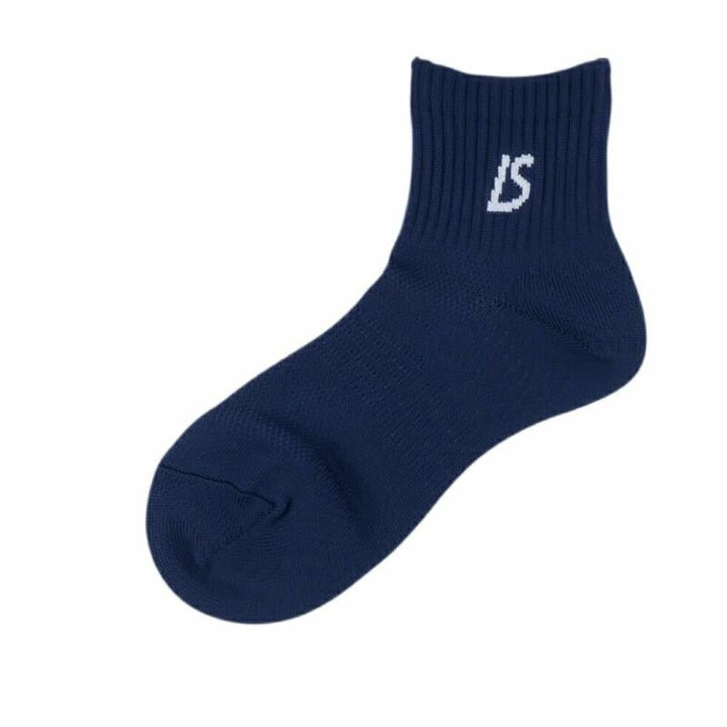 【22-24cm】即決！LUZ e SOMBRA PLAY SHORT SOCKS(ネイビー) 新品未開封品 2024SS ソックス ルースイソンブラ 靴下 カジュアル