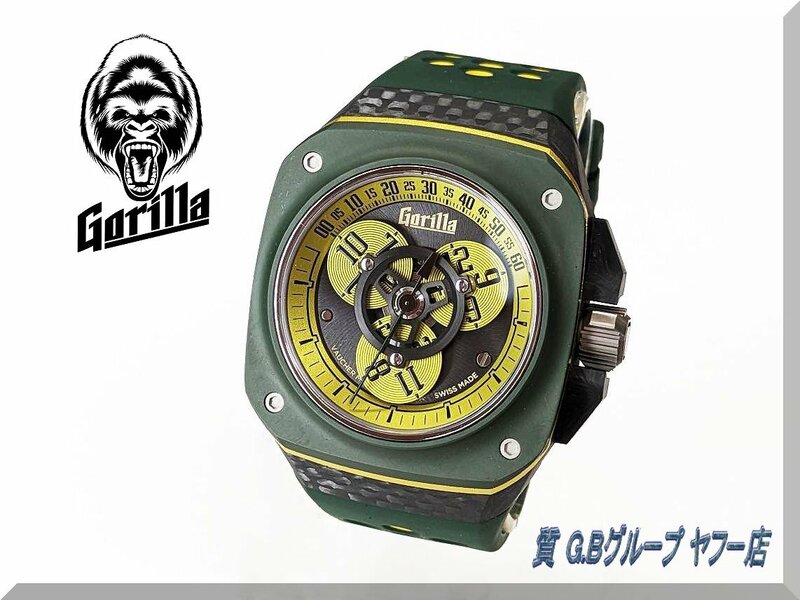 ☆Gorilla☆ゴリラ ファストバック GTドリフト エリーゼ FBY18.0 350本限定 自動巻き腕時計　送料無料!