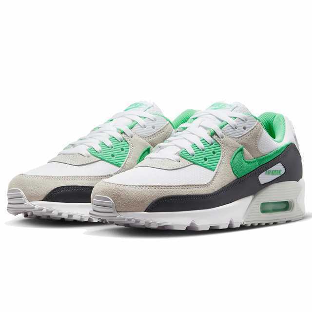 28cm ナイキ エア マックス 90 白/灰/黒/黄緑 DM0029-104 NIKE AIR MAX 90 