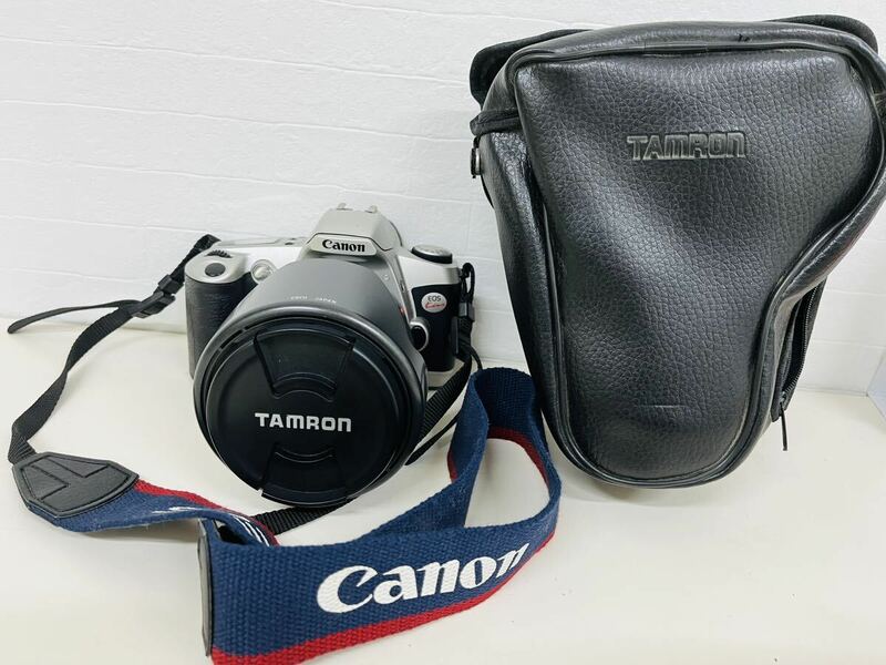 Canon EOS Kiss ボディ/ TAMRON ZOOM レンズ AF ASPHERICAL LD 28-200mm IF 3.5-5.6 カメラカバー付き