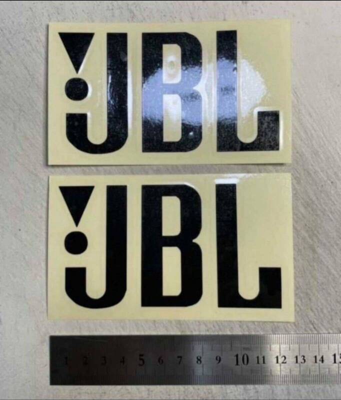 ワンポイント スピーカー　JBL 切り文字ステッカー カッティングステッカー 防水仕様 ドレスアップ カスタム 