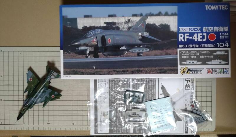 技MIX RF-4EJ 第501飛行隊(百里基地) AC104 1/144