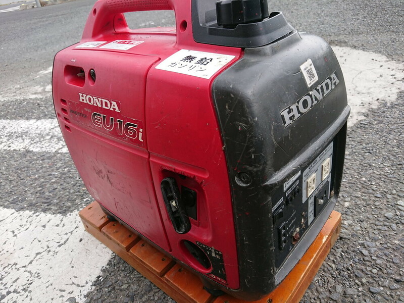中古やや難有 HONDA ホンダ 1.6kVA インバータ発電機 EU16i