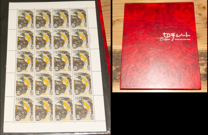 切手 未使用シート 額面16,020円分 切手趣味週間 昔ばなしシリーズ 国宝シリーズ