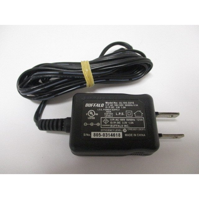 AD34177★バッファロー BUFFALO★ACアダプター★UL105-3315★保証付！即決！
