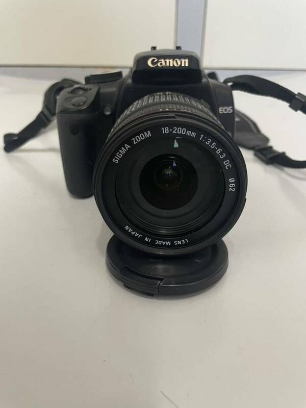 D05029 Canon キャノン EOS Kiss DigitalX デジタル一眼レフ SIGMA DC 18-200mm 1:3.5-6.3