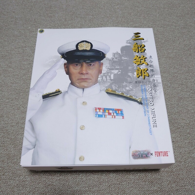 【3R】フィギュア　JP611 三船敏郎 連合艦隊司令長官ver.夏服タイプ