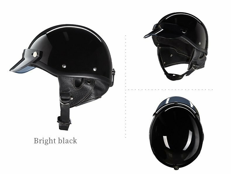 【送料無料】ヘルメットバイクヘルメット ジェットハーレー ヴィンテージ ハーフヘルメット 軽量 ジェットヘルメット S -XLサイズcdp191