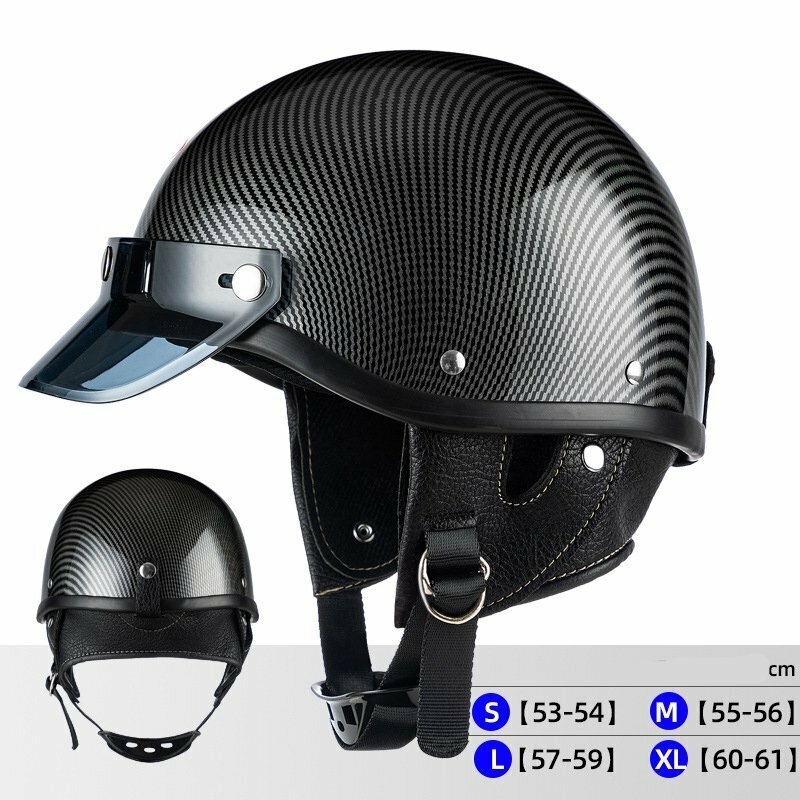 【送料無料】ヘルメットバイクヘルメット ジェットハーレー ヴィンテージ ハーフヘルメット 軽量 ジェットヘルメット S -XLサイズcdp192