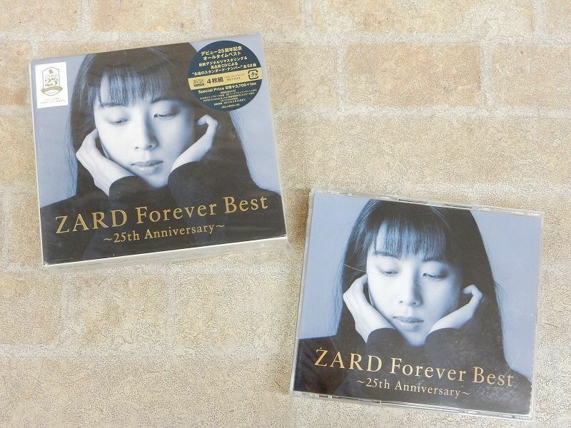 ZARD Forever Best 〜25th Anniversary〜 4枚組CD ベストアルバム 訳あり品 【7865y1】