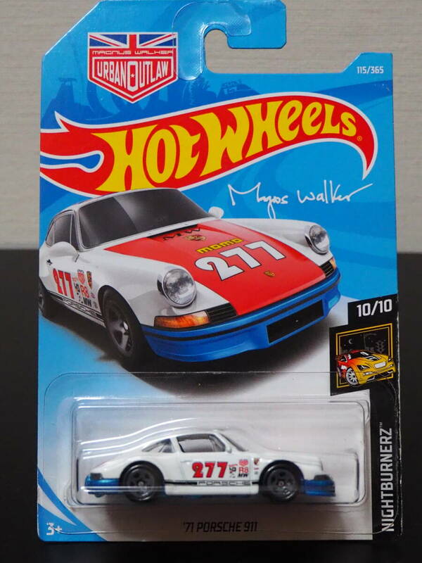 ホットウィール 71 PORSCHE 911 URBAN OUTLAW マグナスウォーカー ポルシェ ミニカー アーバンアウトロー Magnus Walker × HOT WHeeLs