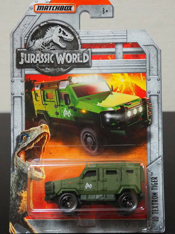 MATCHBOX TEXTRON TIGER JURASSIC WORLD 装甲車 ミニカー テキストロン タイガー ジュラシックワールド 仕様 限定 LIMITED 4×４ 四駆