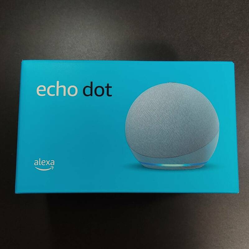 [箱やや汚れ] Amazon Echo Dot 第4世代 トワイライトブルー