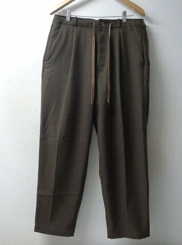 ◆RADIALL ラディアル 21aw オールシーズン WIDE FIT TROUSERS ワイド パンツ RAD-21AW-PT006 サイズM　茶系　美品