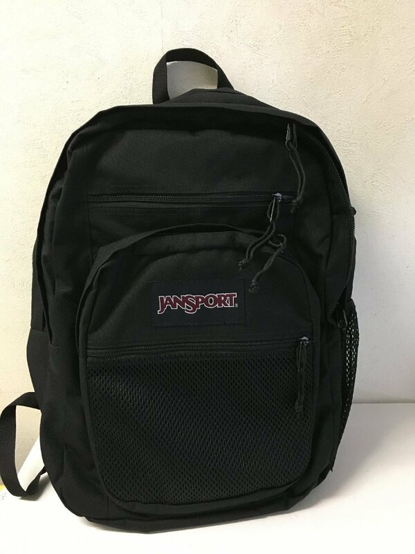 ◆JANSPORT ジャンスポート ナイロン バックパック リュック 黒 BAG 黒系