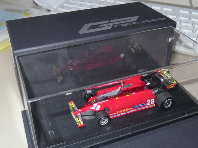 GP43-24B 世界限定500台！GP Replicas 1/43 フェラーリ Ferrari F1 126 CX #28 Didier Pironi 
