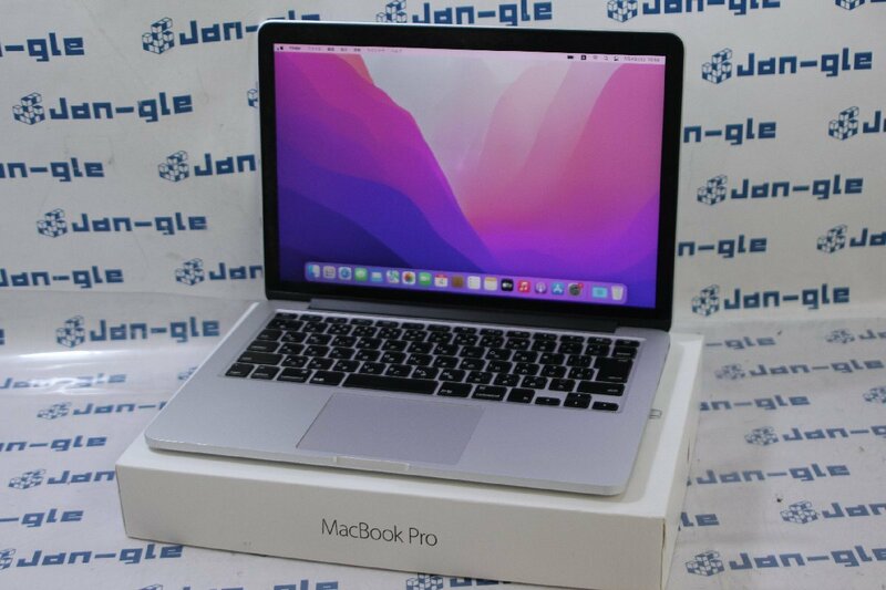関西 Ω Apple MacBook Pro Retinaディスプレイ 2700/13.3 MF840J/A i5 5257U RAM:8GB SSD:256GB 激安価格!! CS026804 O
