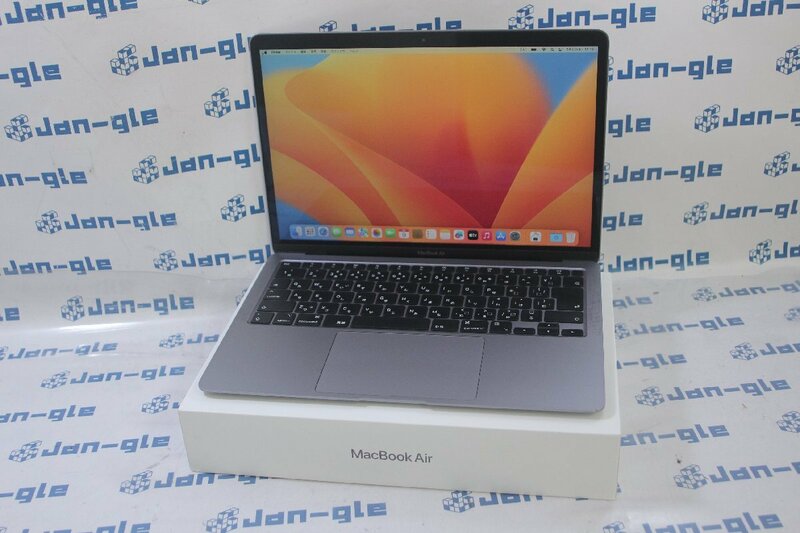 関西 Ω Apple MacBook Air Retinaディスプレイ 13.3 MGN63J/A M1 RAM:8GB SSD:256GB 激安価格!! J498305 Y