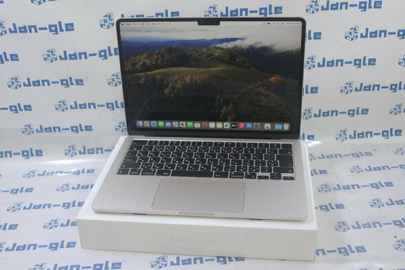 関西 Ω 美品 Apple MacBook Air (M2, 2022) Z15Y00069 M2 RAM:16GB SSD:256GB 激安価格!! J498155 P