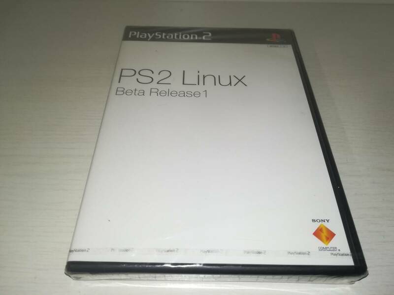 PS2 新品未開封 PS2 Linux Beta Release1 リナックス