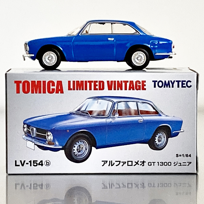 1/64 トミカリミテッドヴィンテージ アルファロメオ GT1300 ジュニア Tomica Limited Vintage Alfa Romeo GT1300 Junior LV-154