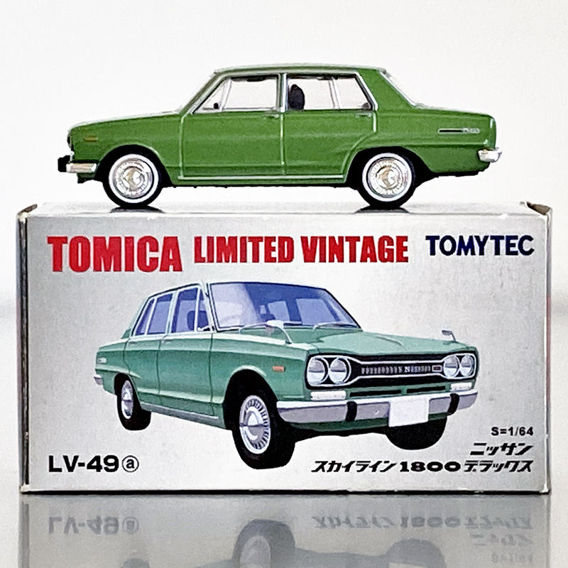1/64 トミカリミテッドヴィンテージ 日産 ニッサン スカイライン 1800 デラックス ハコスカ Tomica Limited Vintage Nissan Skyline Deluxe