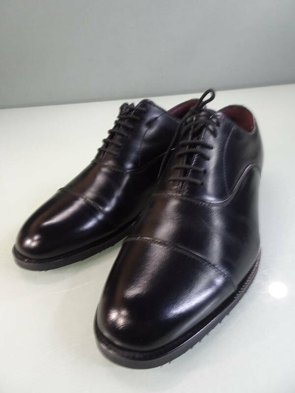 JOHNSTON＆MURPHY　1603025　JM3012H　ビジネスシューズ　ブラウン 靴　25,5ｃｍ　日本製　中古