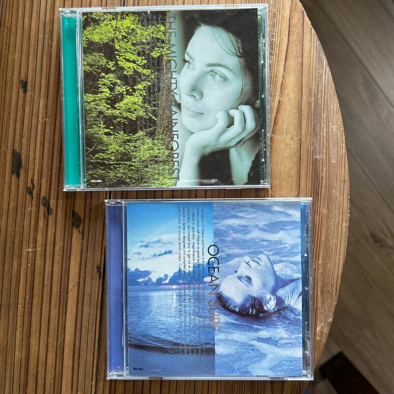 CD 「the mighty rainforest」 「ocean surf」 2枚