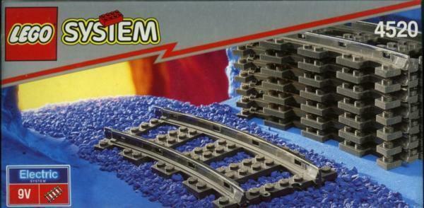 LEGO 4520　レゴブロックCITYトレインレール