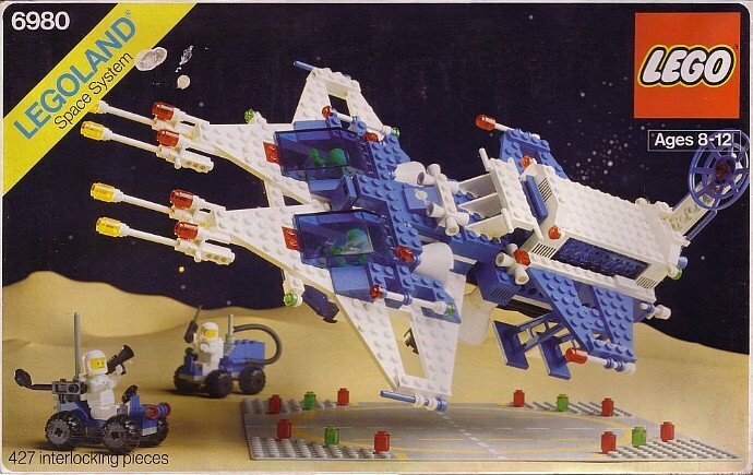 ゲキレア★入手困難★LEGO 6980　レゴブロック宇宙シリーズスペース廃盤品