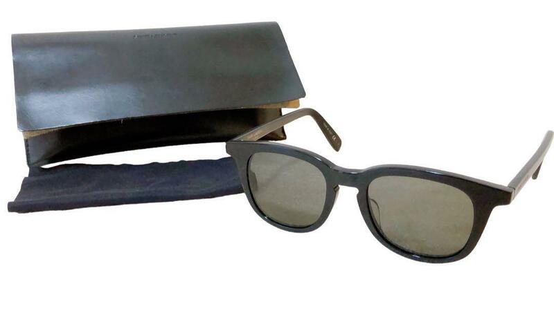 サンローラン SAINT LAURENT サングラス メガネ 眼鏡 黒縁メガネ SL143/F 001 4920-145 メンズ イヴサンローラン