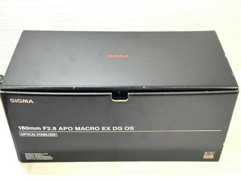 F3156N SIGMA シグマ APO MACRO 180mm F2.8 EX DG OS HSM FOR SONY D 動作未確認 現状品