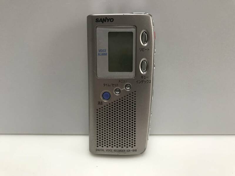 SANYO　デジタルボイスレコーダー　ICR-B40　ジャンクRT-3950