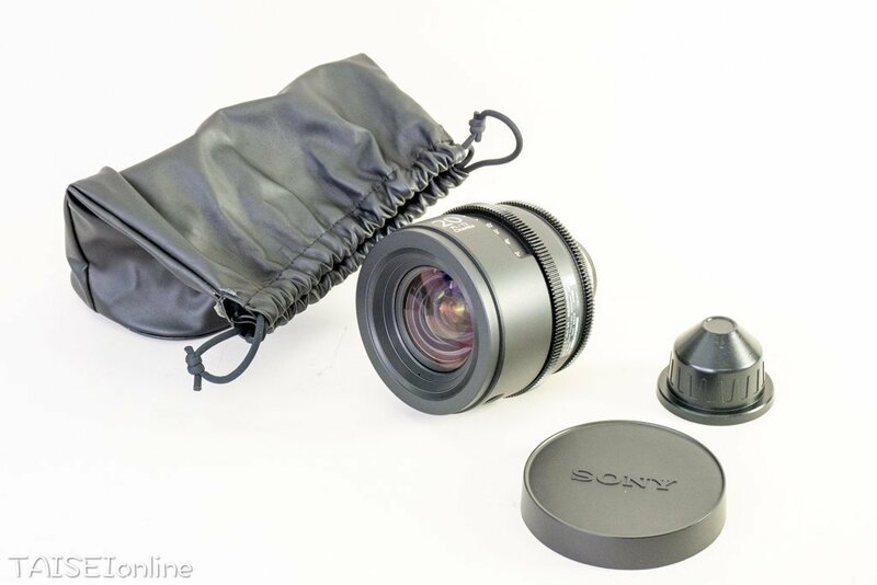ソニー PLマウントプライムレンズ SONY SCL-P20T20/F PL Mount Prime Lens 20mm PL/T2 ジャンク品扱い　24050803