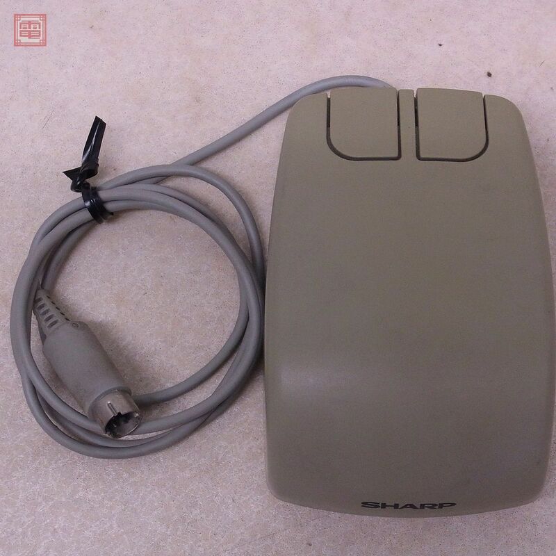 動作品 SHARP X68000 マウス KI-OM0004CE01 SHARP シャープ【10