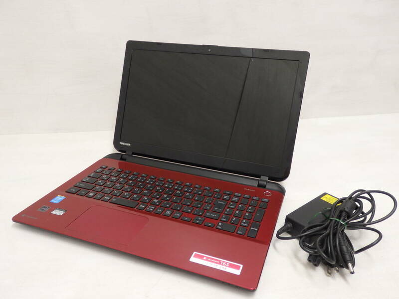 kd44) ジャンク TOSHIBA PT65NRP-SHA Red 15.6inch ノートPC dynabook T65 モデルナレッド Windows 10 Home HDD：1TB RAM:8GB