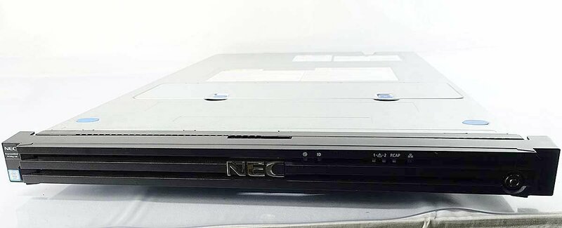 1U ラックサーバー NEC Express5800/R120g-1M N8100-2391Y/Xeon E5-2637v4 x2基/メモリ64GB/HDD無/RAID/OS無/サーバ S052808