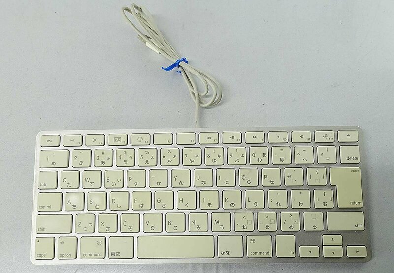 レターパックプラス 簡易チェック Apple 純正 A1242 USB対応 日本語 キーボード Keyboard mac USB アップル S052816