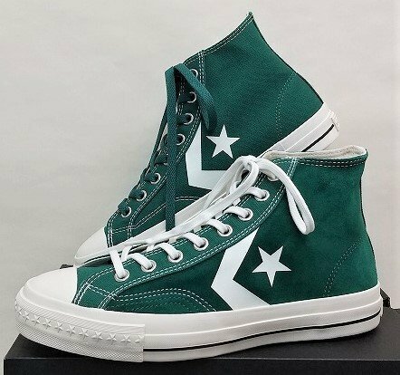 ★新品★CONVERSE CX-PRO SK HI （ コンバース　シェブロンスター　CX　プロ　SK　HI）グリーン27.0