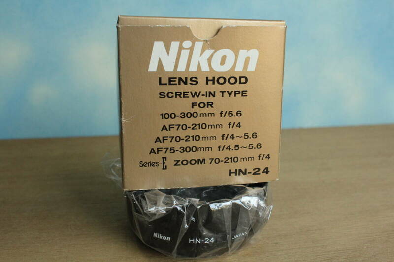 ※デットストック品　Nikon　HN-24　メタルフード　ねじ込み式　ニコン　送料140円