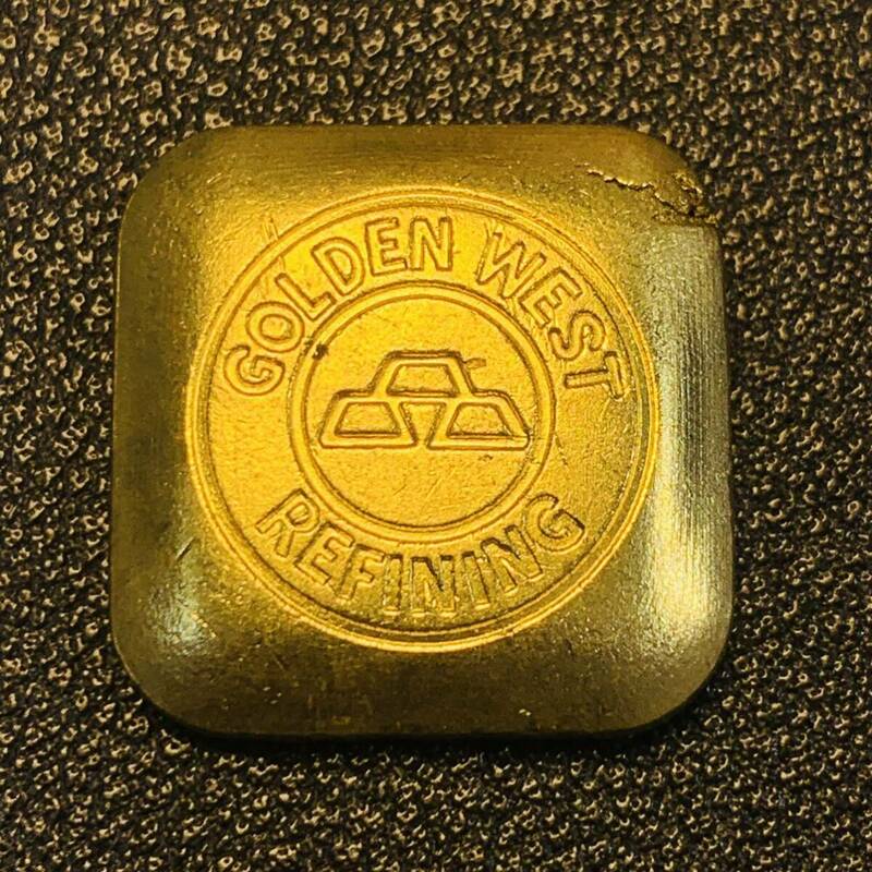 金貨　古銭　オーストラリア　ゴールデンウェスト　1オンス　四角　硬貨