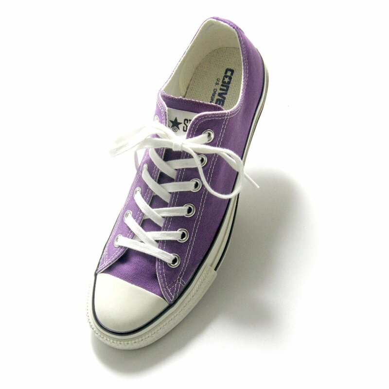 新品 CONVERSE コンバース オールスター USカラーズ OX CONVERSE ALL STAR US COLORS OX GRAPE U.S. ORIGINATOR 紫 27.5 スニーカー 360071