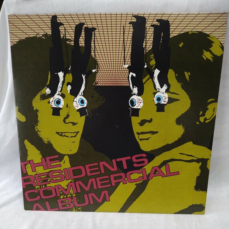 n-302◆レジデンツ/コマーシャルアルバム 輸入盤 キャピタルコーポレーション レコード LP◆状態は画像で確認してください