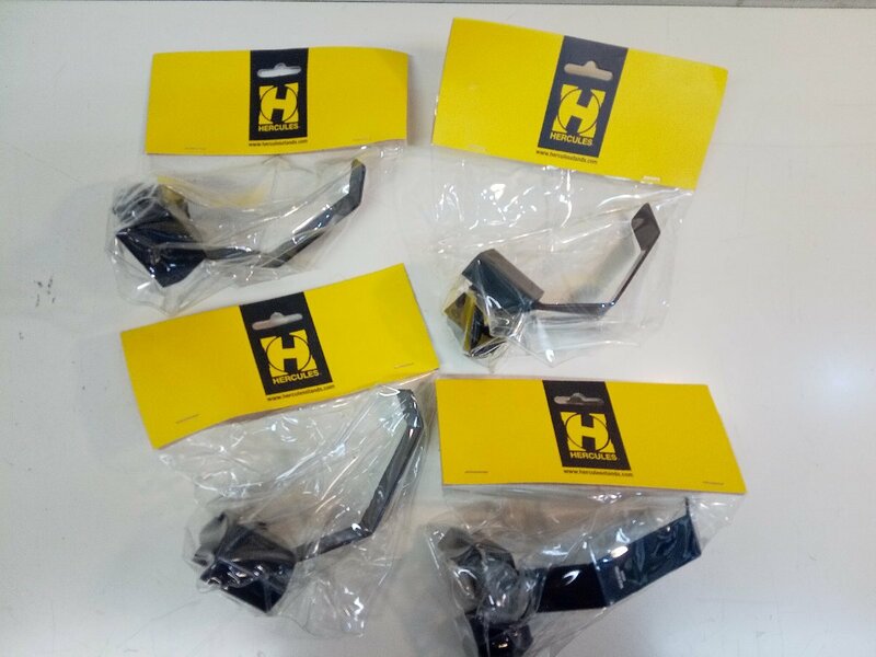 ３．HERCULES　ハーキュレス　HA-700　ヘッドフォンホルダー新品４個セット