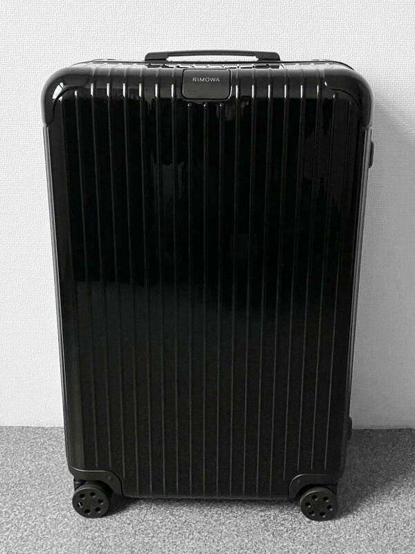 RIMOWA ESSENTIAL Check-In L リモワ エッセンシャル グロスブラック 85L 4輪 スーツケース/original cabin trunk オリジナル salsa サルサ