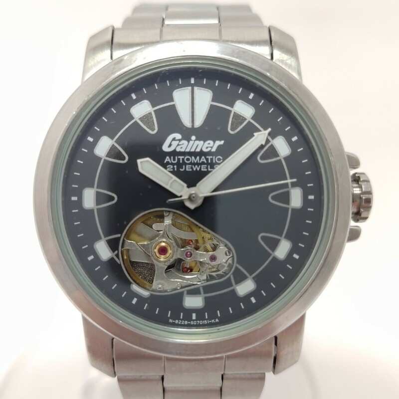 CITIZEN Gainer シチズン ゲイナー 8228-S043191／21JEWELS／AUTOMATIC自動巻／稼働品☆１円～